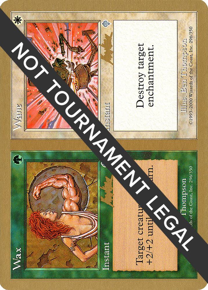 Wax Wane 2002 Brian Kibler INV  (World Championship Decks)  | Good Games Adelaide SA