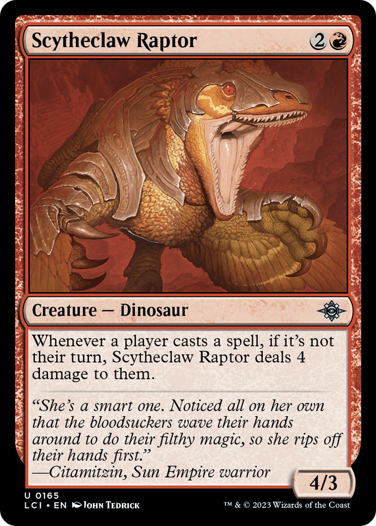 Scytheclaw Raptor [The Lost Caverns of Ixalan] | Good Games Adelaide SA