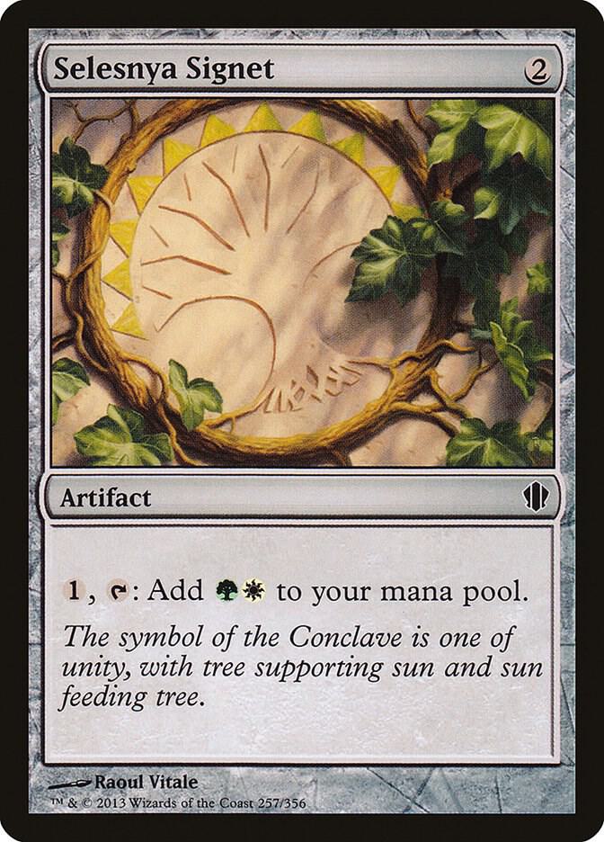 Selesnya Signet 257 (Commander 2013)  | Good Games Adelaide SA
