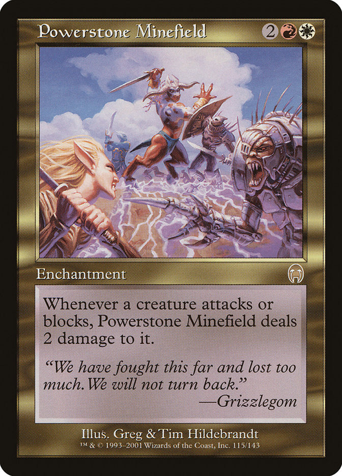 Powerstone Minefield 115 (Apocalypse)  - Foil | Good Games Adelaide SA