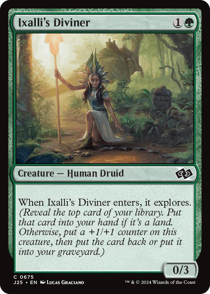 Ixalli's Diviner 675 (Foundations Jumpstart)  | Good Games Adelaide SA