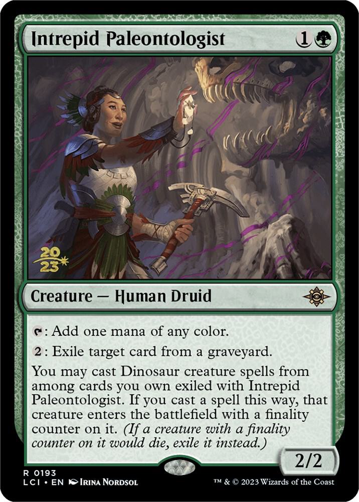 Intrepid Paleontologist 193 (Prerelease Cards)  - Foil | Good Games Adelaide SA