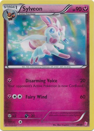 Sylveon (30/30) [XY: Trainer Kit - Sylveon] | Good Games Adelaide SA