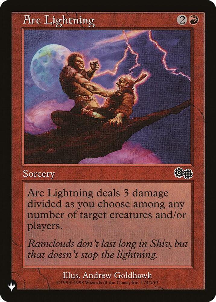 Arc Lightning 174/350 (The List Reprints)  | Good Games Adelaide SA