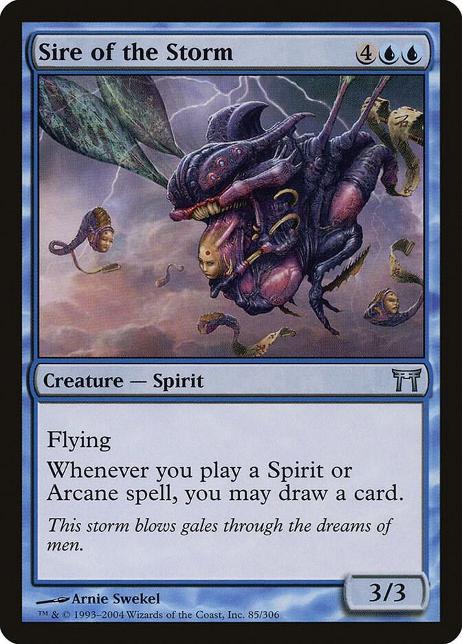 Sire of the Storm 85 (Champions of Kamigawa)  - Foil | Good Games Adelaide SA