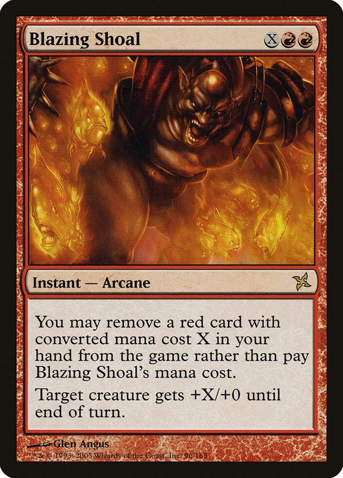 Blazing Shoal [Betrayers of Kamigawa] | Good Games Adelaide SA