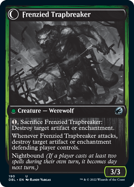 Outland Liberator // Frenzied Trapbreaker [Innistrad: Double Feature] | Good Games Adelaide SA