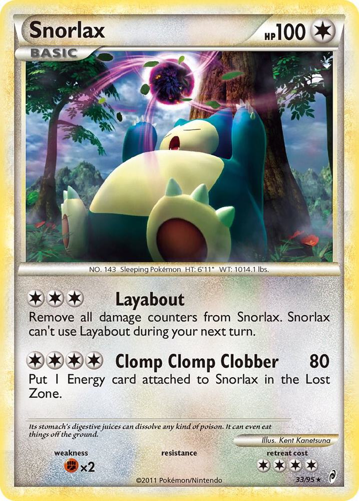Snorlax 33/95 (Call of Legends)  | Good Games Adelaide SA