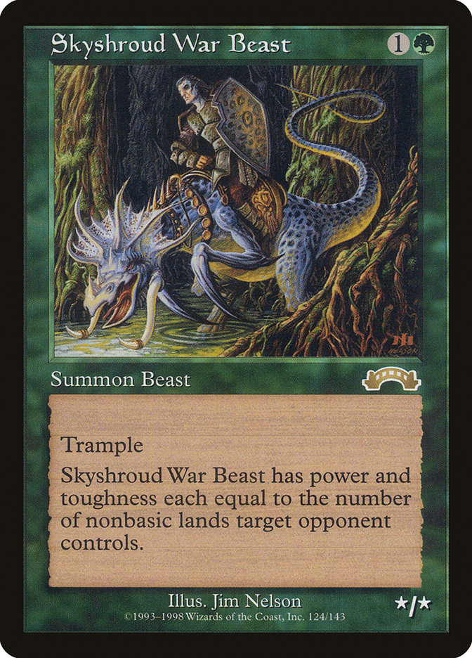 Skyshroud War Beast 124 (Exodus)  | Good Games Adelaide SA