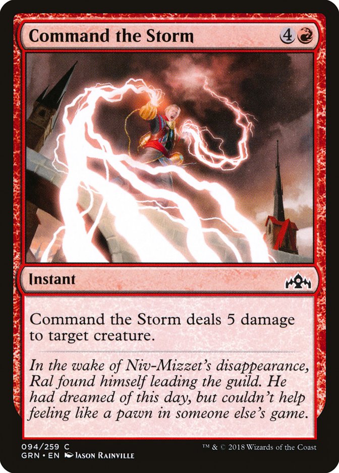 Command the Storm [Guilds of Ravnica] | Good Games Adelaide SA