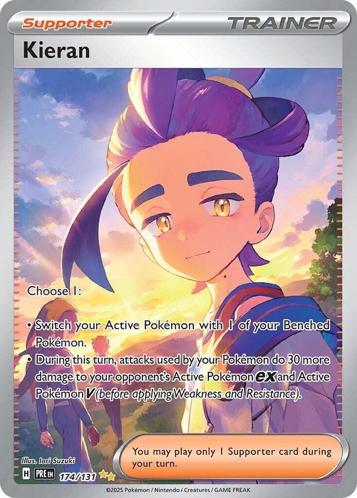 Kieran 174/131 (SV: Prismatic Evolutions)  - Holofoil | Good Games Adelaide SA