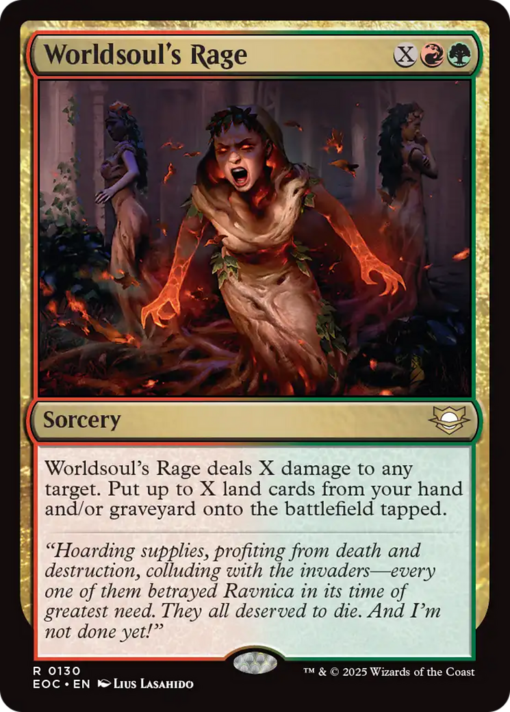 Worldsoul's Rage [Edge of Eternities Commander] | Good Games Adelaide SA