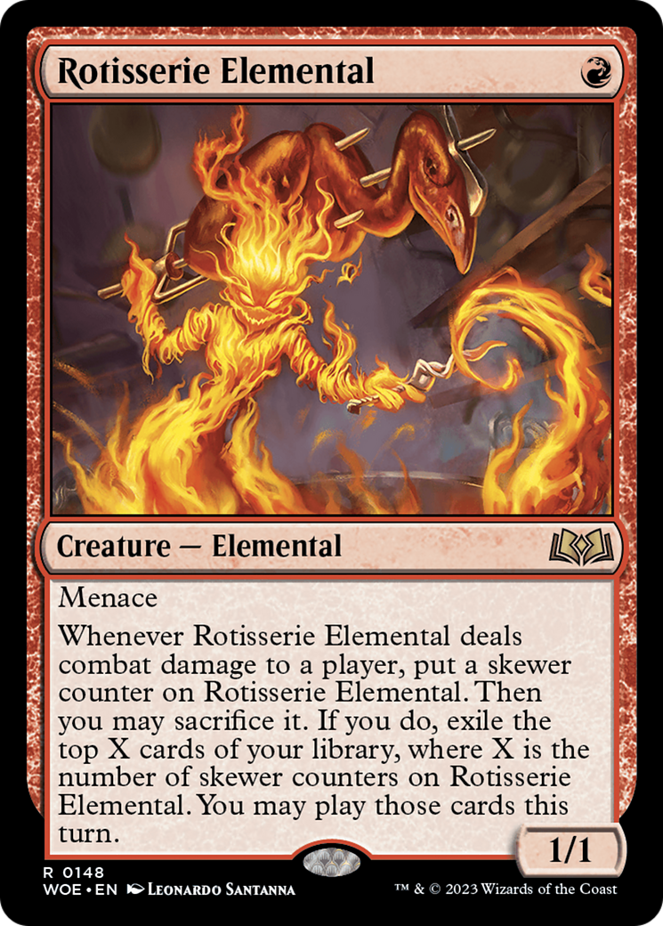 Rotisserie Elemental [Wilds of Eldraine] | Good Games Adelaide SA