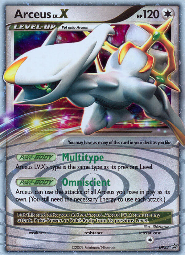 Arceus Lv.X (DP53) [Diamond & Pearl: Black Star Promos] | Good Games Adelaide SA
