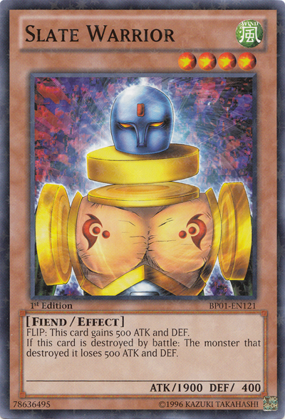 Slate Warrior [BP01-EN121] Starfoil Rare | Good Games Adelaide SA