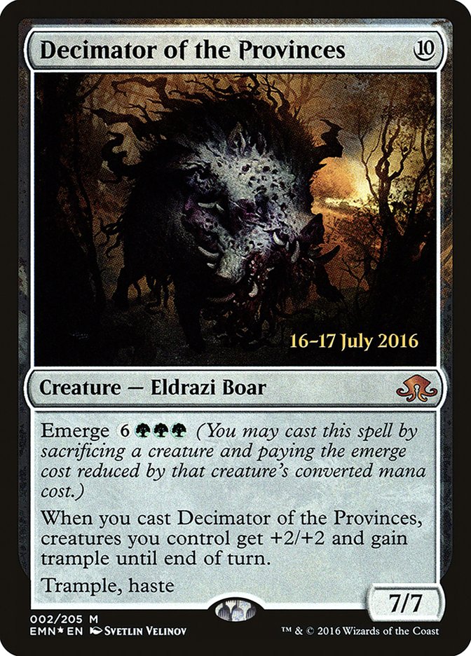 Decimator of the Provinces [Eldritch Moon Promos] | Good Games Adelaide SA