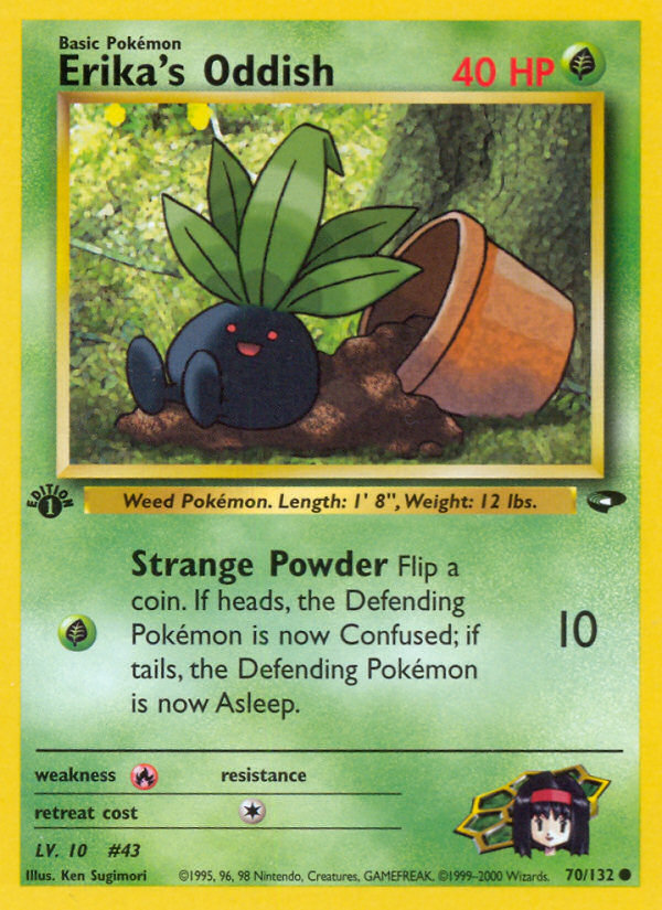 Erika's Oddish (70/132) [Gym Challenge 1st Edition] | Good Games Adelaide SA