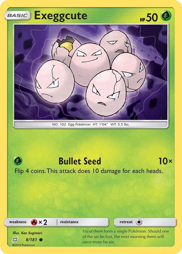 Exeggcute 8/181 (SM - Team Up)  | Good Games Adelaide SA