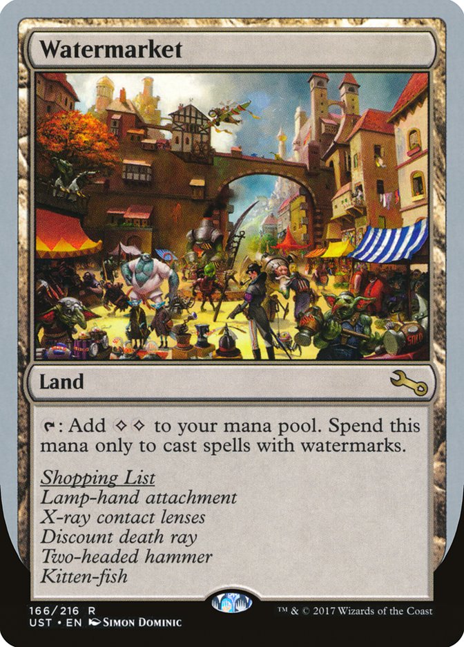 Watermarket 166 (Unstable)  | Good Games Adelaide SA
