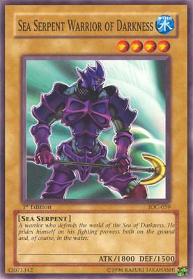 Sea Serpent Warrior of Darkness [IOC-059] Common | Good Games Adelaide SA
