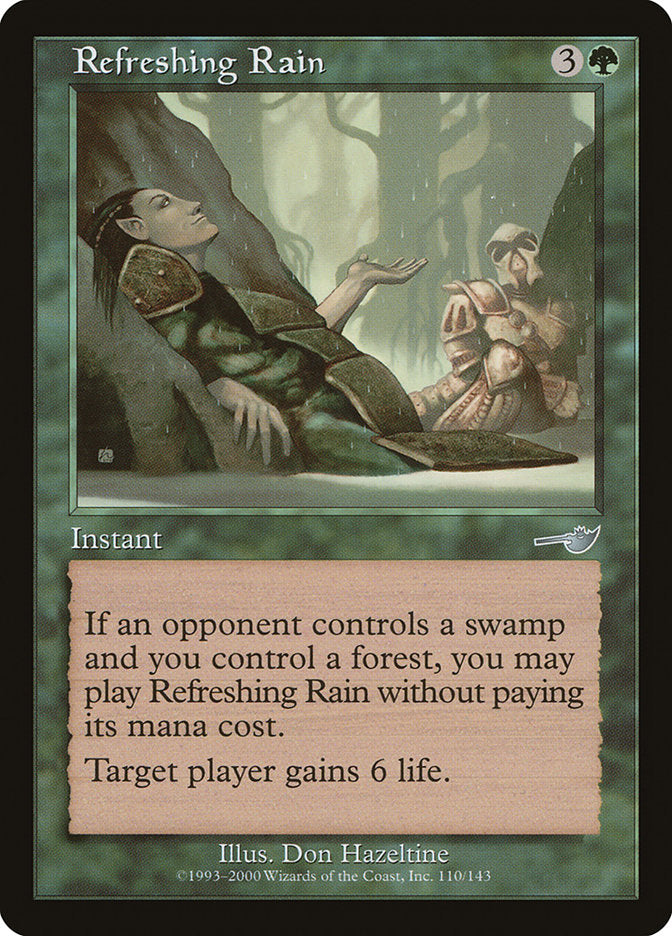 Refreshing Rain 110 (Nemesis)  - Foil | Good Games Adelaide SA