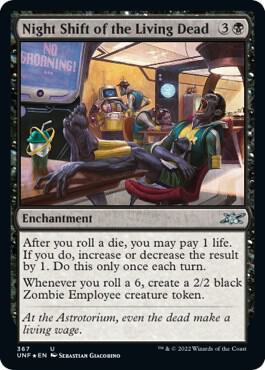 Night Shift of the Living Dead Galaxy Foil 367 (Unfinity)  - Foil | Good Games Adelaide SA