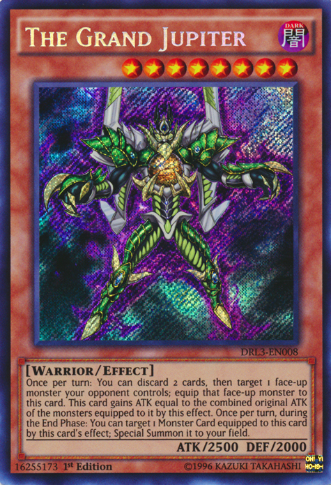The Grand Jupiter [DRL3-EN008] Secret Rare | Good Games Adelaide SA