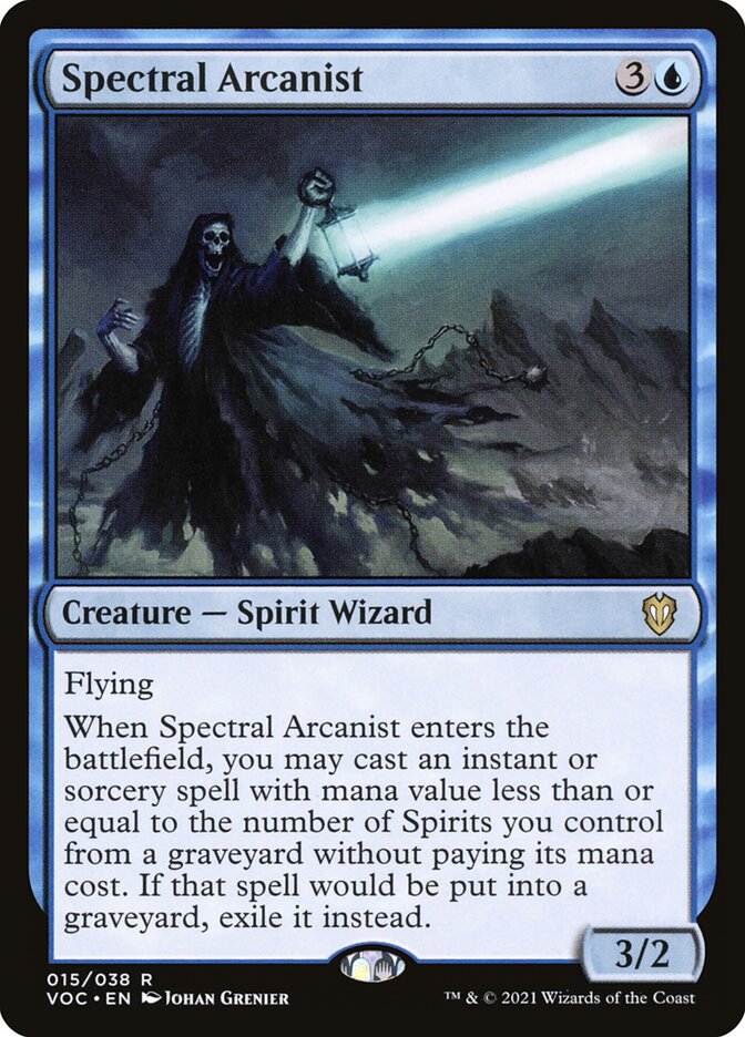 Spectral Arcanist 15 (Commander: Innistrad: Crimson Vow)  | Good Games Adelaide SA