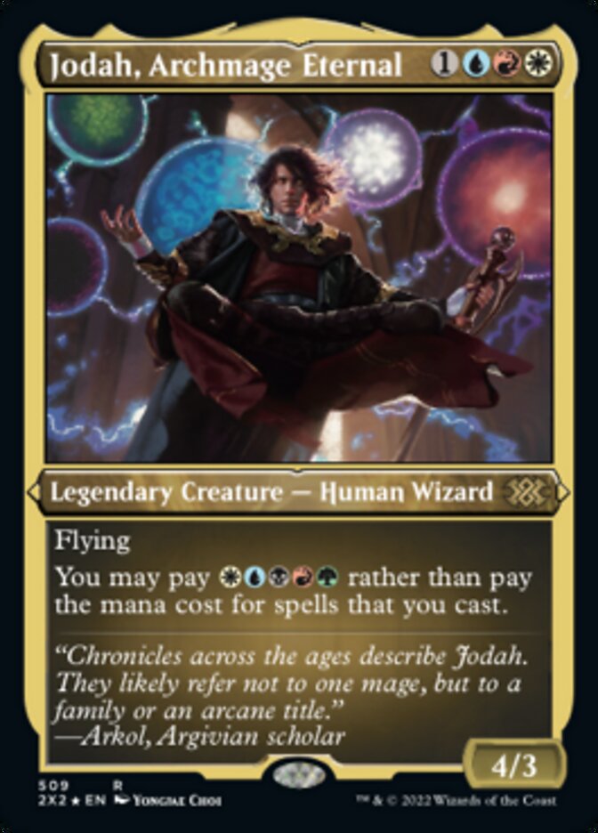 Jodah, Archmage Eternal (Foil Etched) [Double Masters 2022] | Good Games Adelaide SA