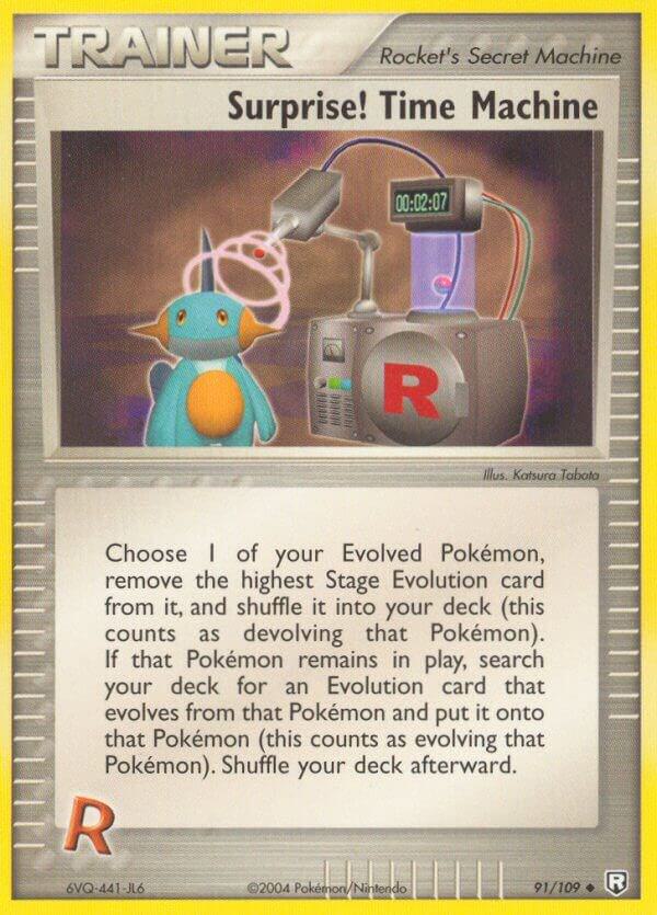 Surprise Time Machine 91/109 (Team Rocket Returns)  | Good Games Adelaide SA