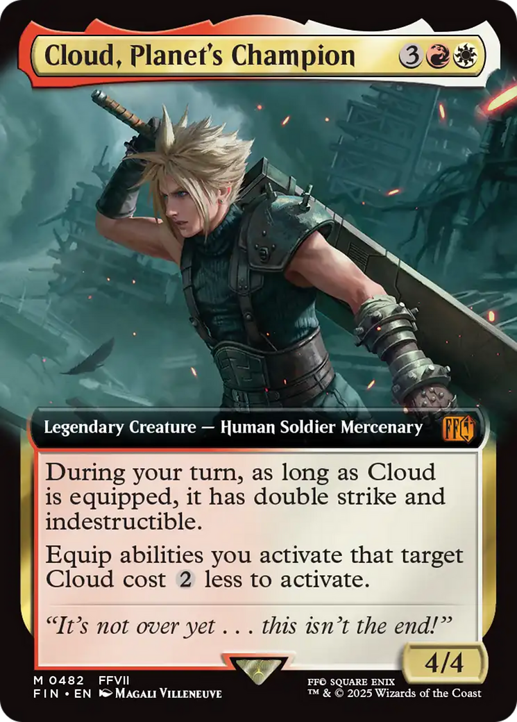 Cloud, Planet's Champion (Extended Art) [FINAL FANTASY] | Good Games Adelaide SA