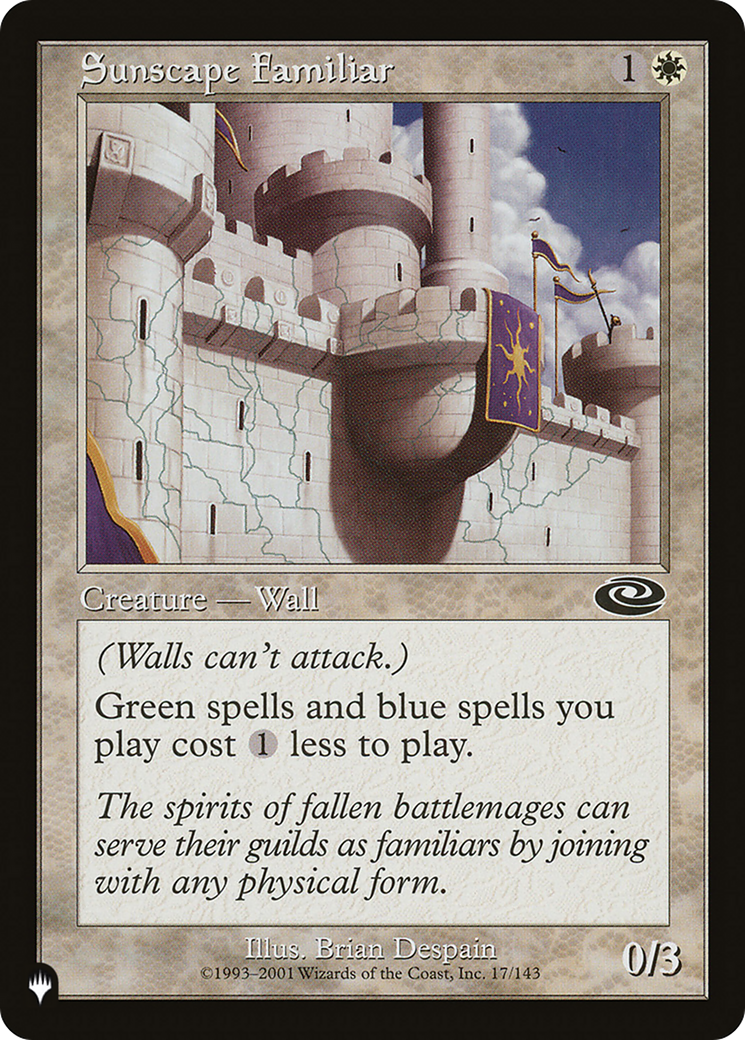 Sunscape Familiar [The List Reprints] | Good Games Adelaide SA