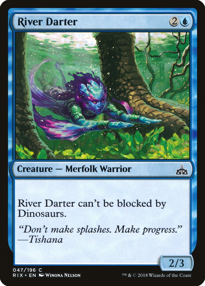 River Darter 47 (Rivals of Ixalan)  | Good Games Adelaide SA