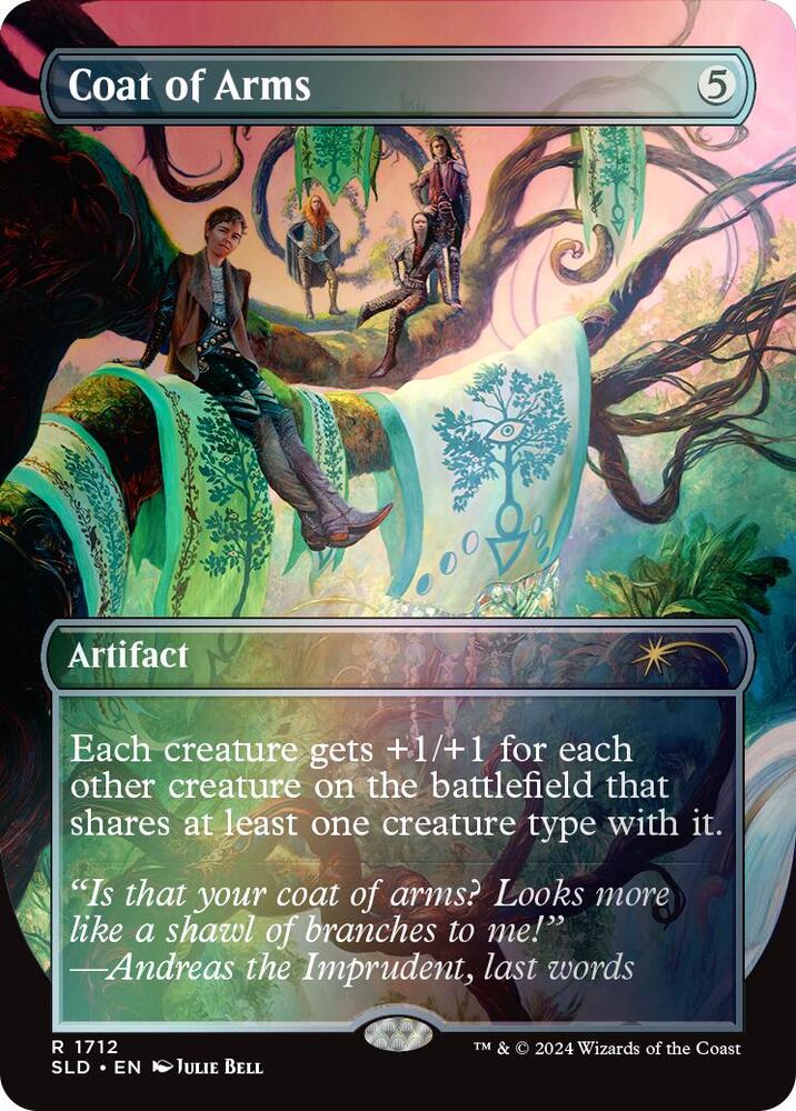 Coat of Arms Rainbow Foil 1712 (Secret Lair Drop Series)  - Foil | Good Games Adelaide SA
