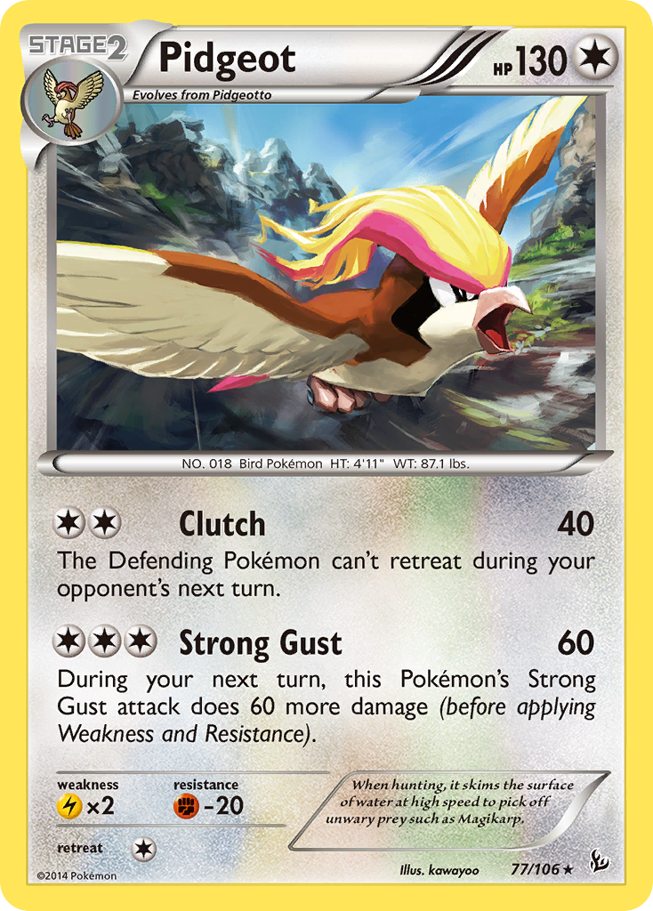 Pidgeot (77/106) [XY: Flashfire] | Good Games Adelaide SA