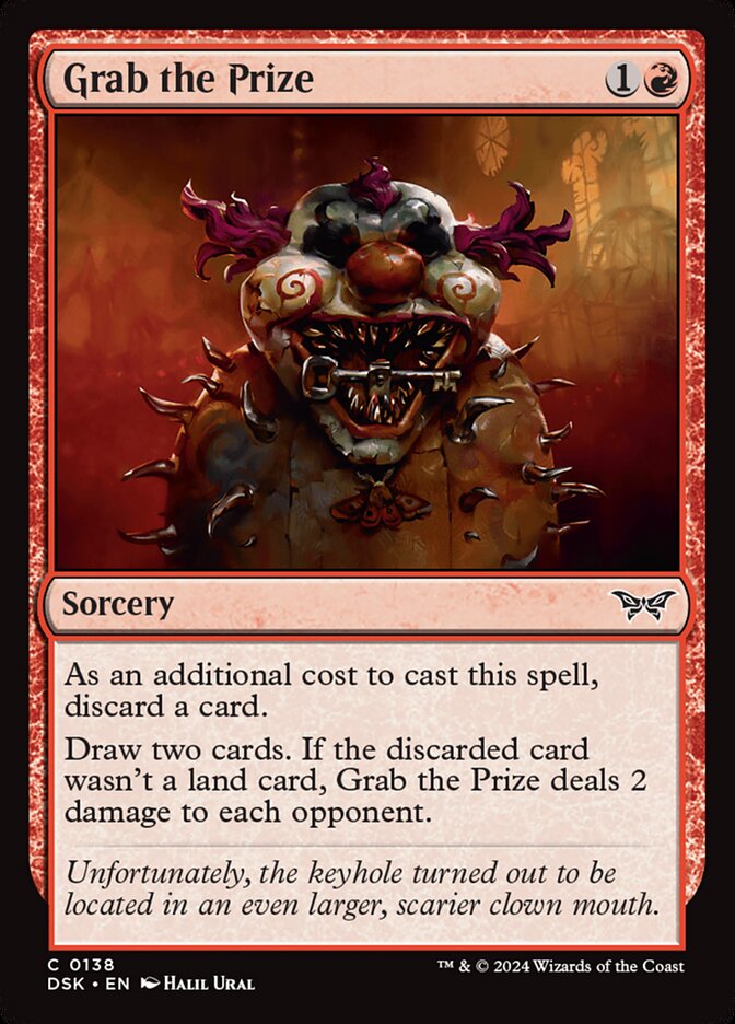 Grab the Prize 138 (Duskmourn: House of Horror)  - Foil | Good Games Adelaide SA