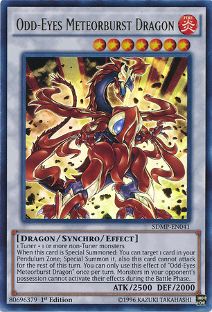 Odd-Eyes Meteorburst Dragon [SDMP-EN041] Ultra Rare | Good Games Adelaide SA