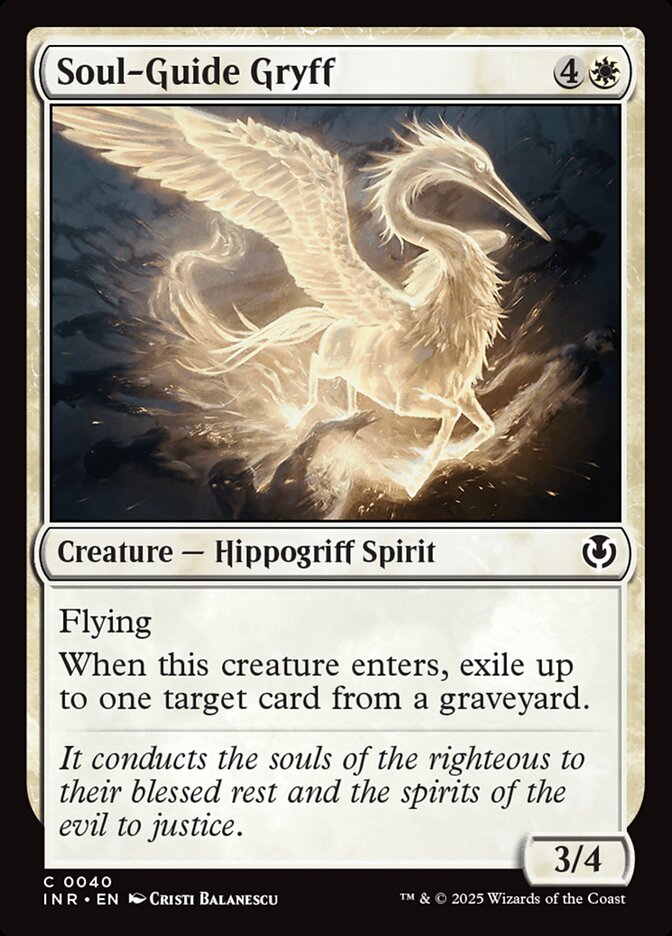 Soul-Guide Gryff 40 (Innistrad Remastered)  - Foil | Good Games Adelaide SA