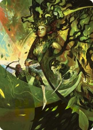 Titanias Command Art Card 34 (Art Series: The Brothers' War)  | Good Games Adelaide SA