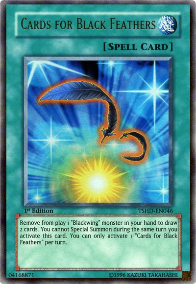 Cards for Black Feathers [TSHD-EN046] Ultra Rare | Good Games Adelaide SA