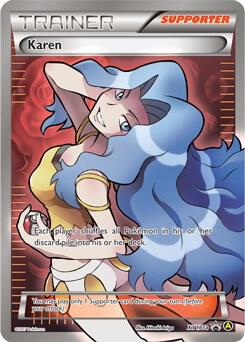 Karen XY177a (Alternate Art Promos)  - Holofoil | Good Games Adelaide SA