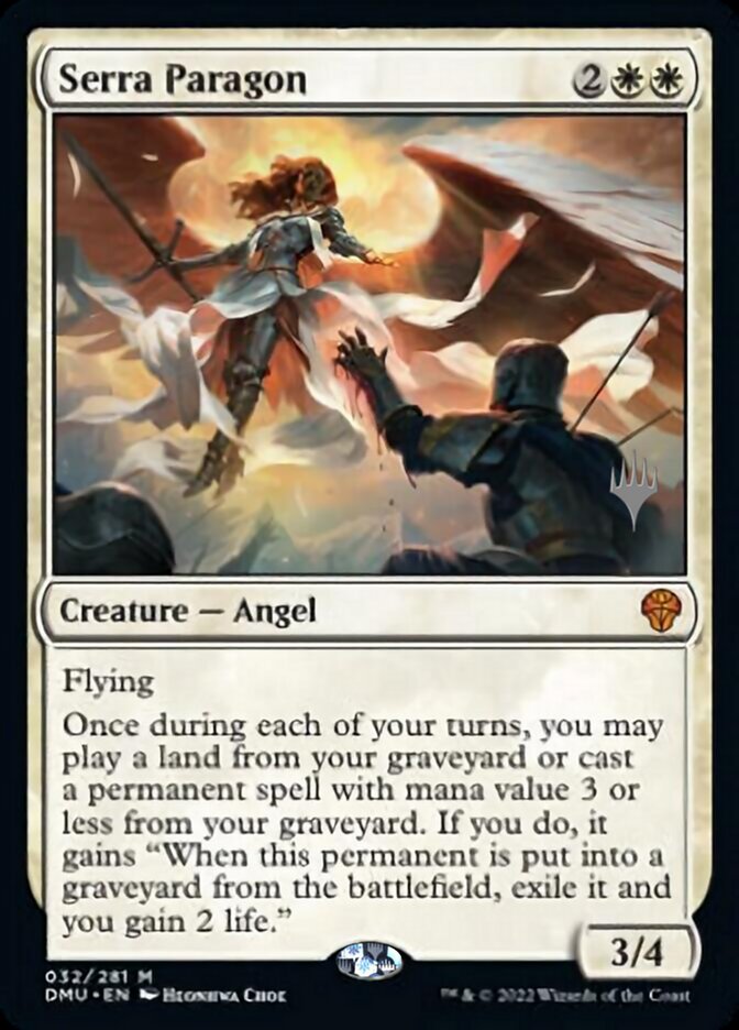 Serra Paragon (Promo Pack) [Dominaria United Promos] | Good Games Adelaide SA