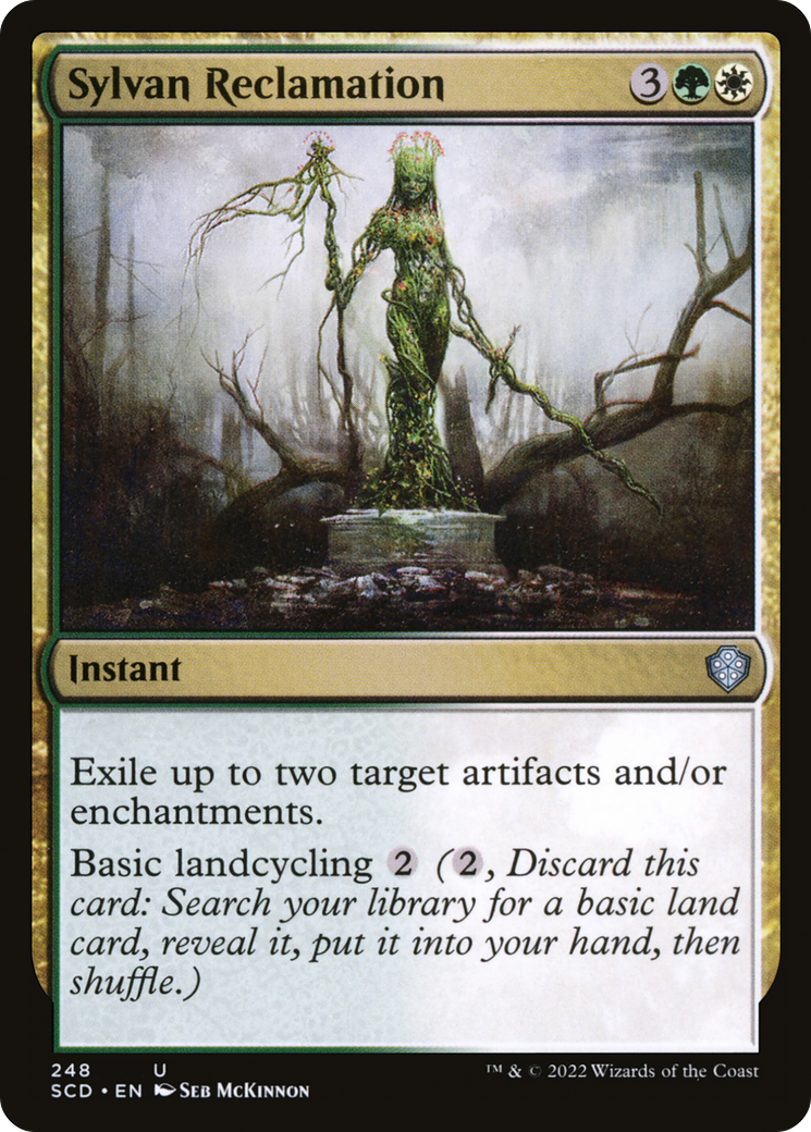 Sylvan Reclamation [Starter Commander Decks] | Good Games Adelaide SA