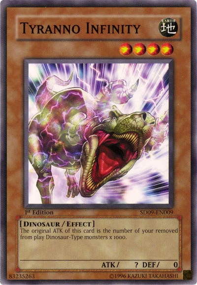 Tyranno Infinity [SD09-EN009] Common | Good Games Adelaide SA