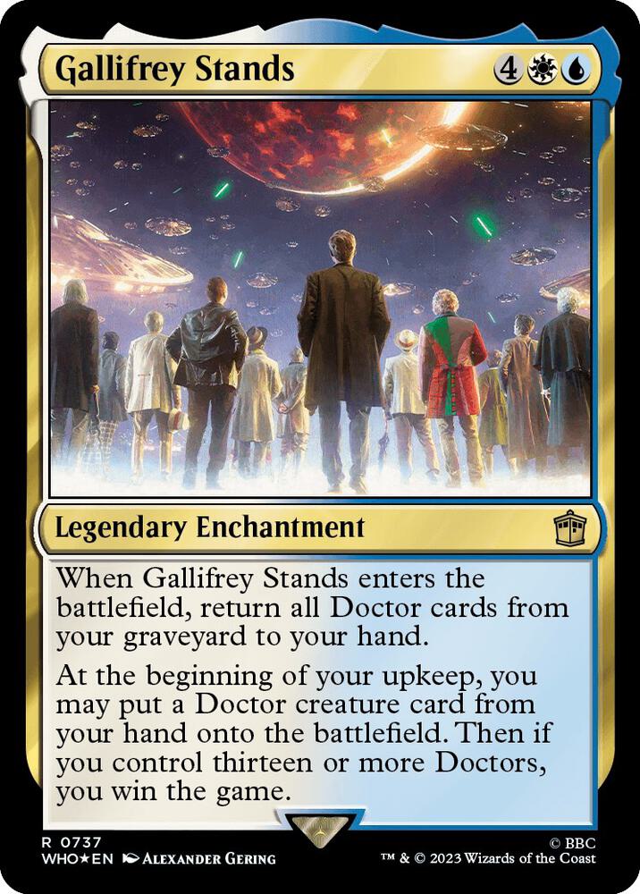 Gallifrey Stands 737 (Universes Beyond: Doctor Who)  - Foil | Good Games Adelaide SA