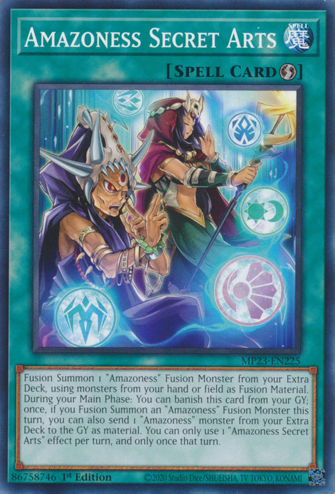 Amazoness Secret Arts [MP23-EN225] Common | Good Games Adelaide SA