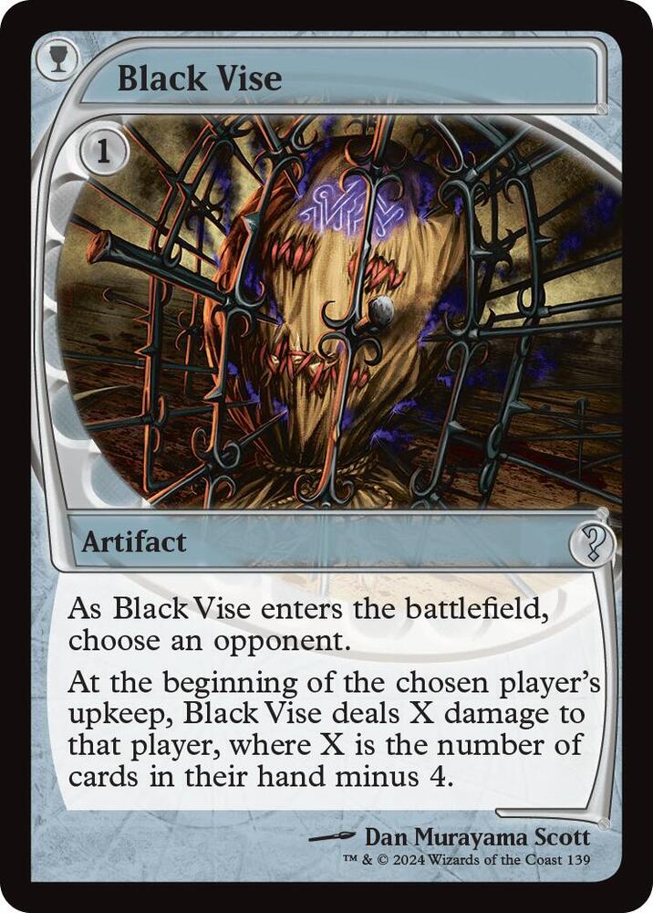 Black Vise 139 (Mystery Booster 2)  | Good Games Adelaide SA