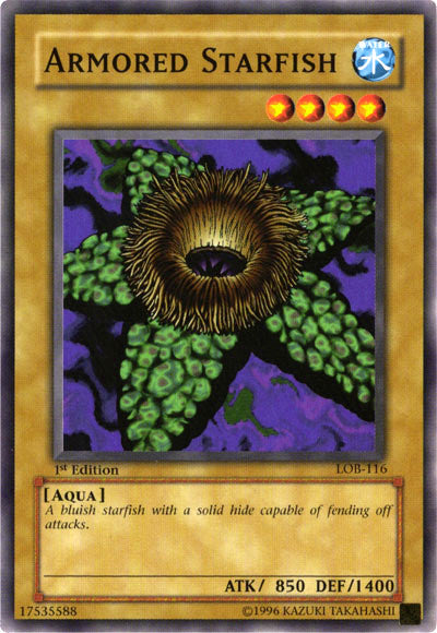 Armored Starfish [LOB-116] Common | Good Games Adelaide SA