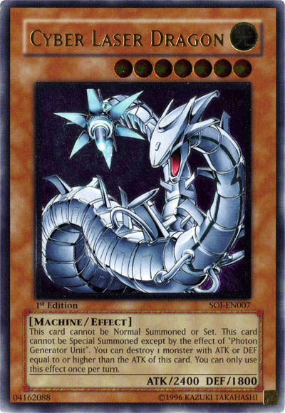 Cyber Laser Dragon (UTR) [SOI-EN007] Ultimate Rare | Good Games Adelaide SA