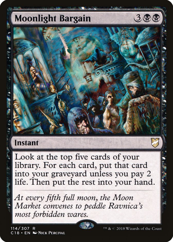 Moonlight Bargain 114 (Commander 2018)  | Good Games Adelaide SA